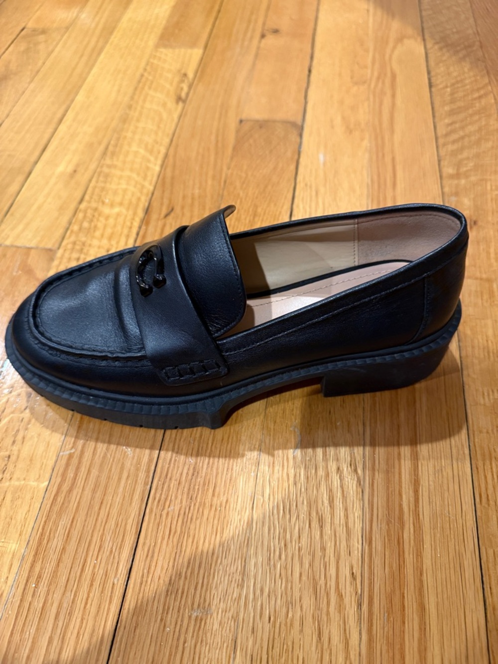Coach Leah Platform lug sole loafers - Picture 6 of 8